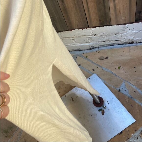 Peruvian Connection MAXI SKIRT in cream size medium - Picture 3 of 9